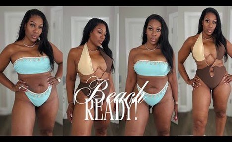 BEACH Ready!  beachwear Swimsuit Try on Haul for Vacation VIBES!