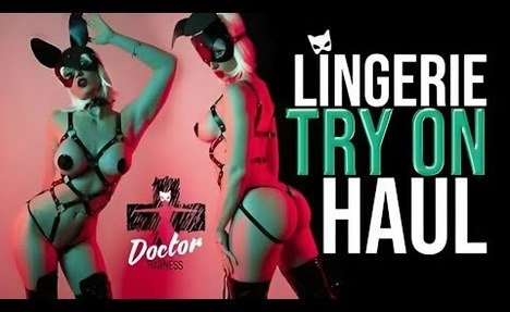 DR HARNESS LINGERIE TRY ON HAUL! | Scarlet Chase