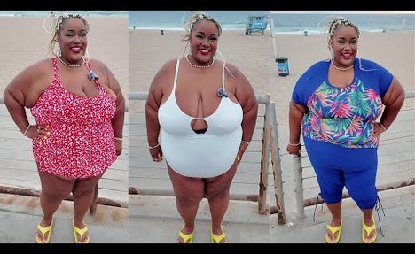 DRESSIN SUMMER STYLE SWIMSUIT PLUS SIZE TRY ON HAUL..WEARING SWIMWEAR AT THE BEACH FOR YOUR VACATION