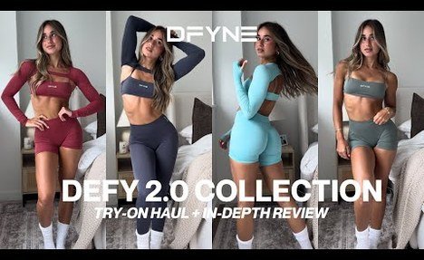 NEW *reworked* DFYNE "DEFY 2.0" Collection: try-on haul & in-depth video review!