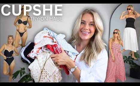 CUPSHE | try-on haul | summer dresses & swimsuits