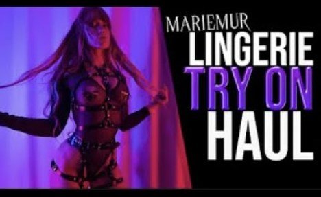 MARIEMUR - Lingerie Try on Haul