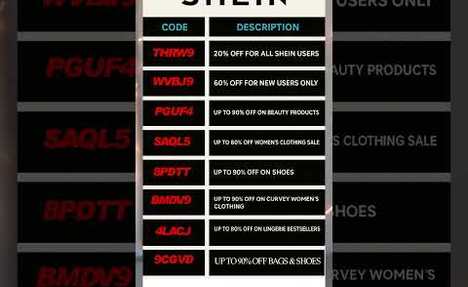 best coupon codes shein 2025 I shein coupon code 2025.& Deals &ndash; Fashion,Beauty,Tech..#shein #explore