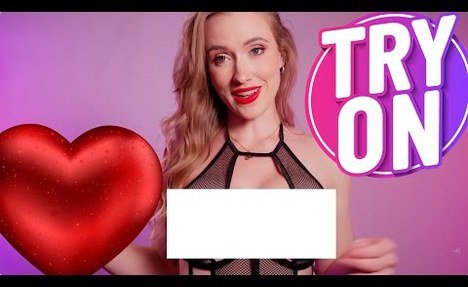 ARTY IT'S ME &ndash; BUSINESS ON FIRE x SCARLET CHASE Sheer TRANSPARENT Lingerie TRY ON HAUL ebony FISHNET