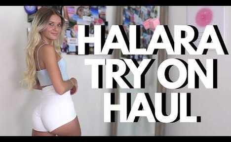 halara activewear try on haul !!!