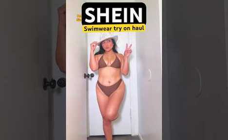 SHEIN SWIMWEAR TRY ON #sheinforall #shein #sheinus #sheinhaul