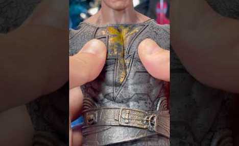 [ASMR] Checking up on Hot Toys black Adam #asmr #hottoys #blackadam