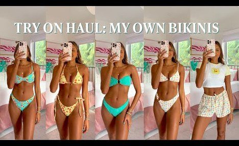 LAUNCHING MY OWN  bathing suit COLLECTION || try on haul: styledbymckenz X Dippin Daisys swimsuits