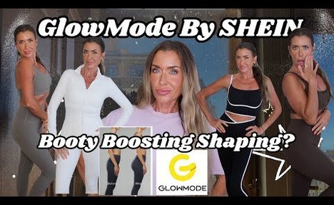 GLOWMODE by SHEIN activewear try on haul | GLOWMODE ass Padded yoga pants?!? | Hotmess Momma Vlogs
