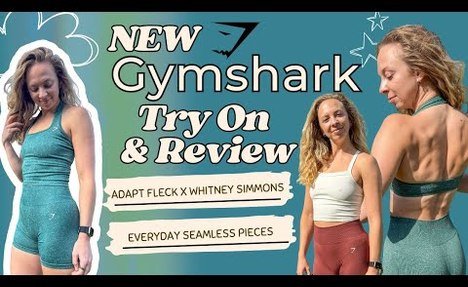 New Gymshark Try On & video review! - Adapt Fleck X Whitney Simmons & Everyday Seamless Pieces