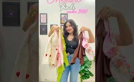 Meesho Finds [Summer tops]