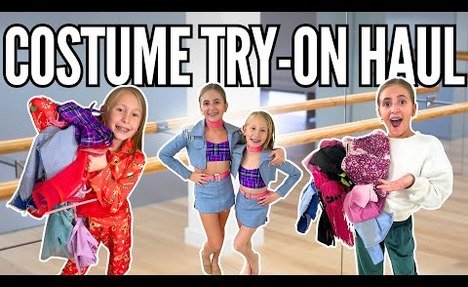 DANCE Costume TRY-ON HAUL 2025! | Dance Competition Costume Reveal