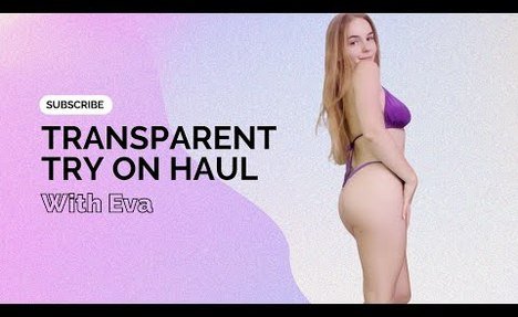 4K Transparent Mesh Lingerie Try-on Haul | See Through  swimsuit review | Summer Fashion Trend 2025