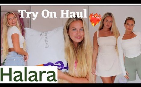 HALARA TRY ON HAUL *back to school*