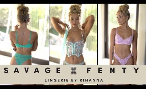 Savage X Fenty Lingerie Haul // Charly Jordan