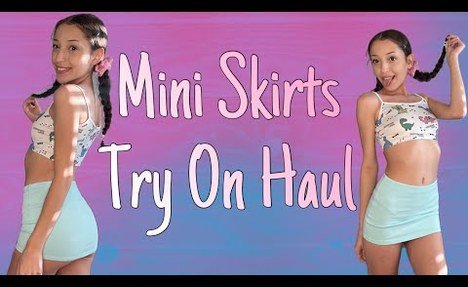 |4K| Mini Skirts Try On Haul