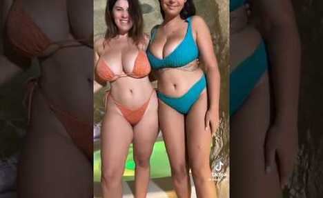 cougar  string bikini try haul #fashion #fashionshow #swimwear #swimweek #kpop #japan #idol #miami #model #bts