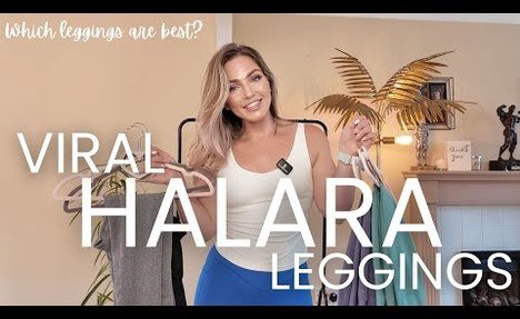 Halara ass Lifting Tummy Control tights | In-Depth vlog & Try-On Haul of 6 Styles