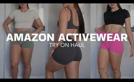 AMAZON ACTIVEWEAR TRY ON HAUL | Oner Active and Alphalete dupes (summer 2024)