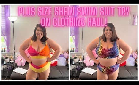 Plus Size Shein Swim Suit Try On Clothing Haul! #SHEINtrends #SHEINcurve #SHEINforAll #ad #loveshein