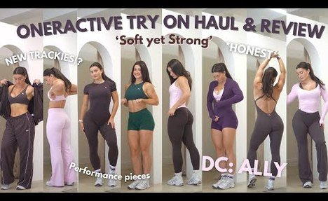 OnerActive HONEST try on haul & video review | Soft Yet Strong | Performance  & lifestyle | Discount code!