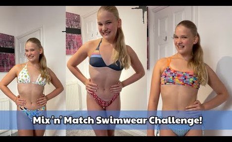 Mix 'n' Match Swimwear Challenge!