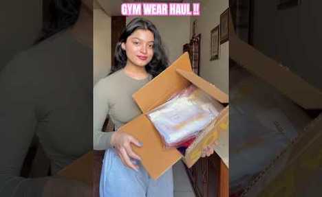 Unsponsored sportswear Wear Haul from Savana  #vaidehik #clothinghaul #gymwear #gymoutfits #gymgirl #gym