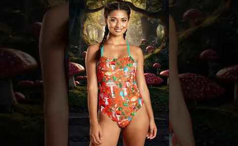 Sporti Toadstool Trails Micro Back One Piece Swimsuit (26-40) | SwimOutlet.com