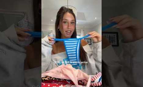 POV: ur SHEIN package arrives