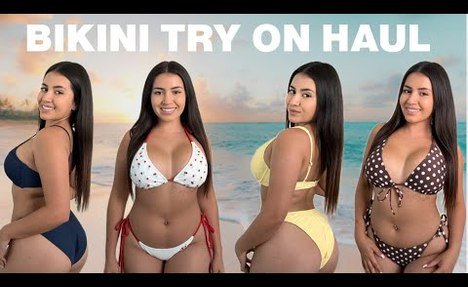 two-piece swimsuit TRY ON HAUL