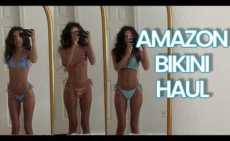 AMAZON  two-piece swimsuit TRY-ON HAUL