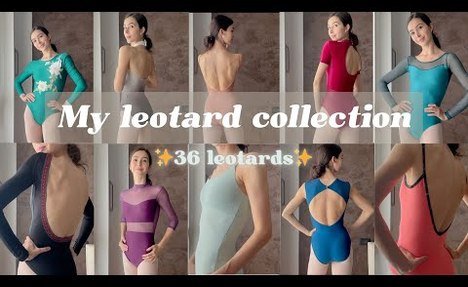 My leotard collection - try on 36 leotards!