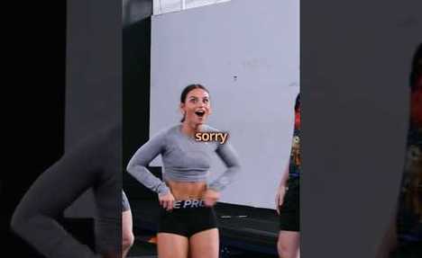 A little too much ☠️ #cheer #stunt #shorts