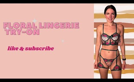 Lingerie in Full Bloom