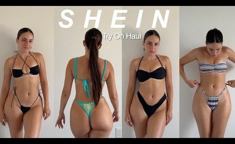 massive SHEIN bikini TRY ON HAUL & video 2025