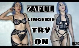 Lingerie try on haul from Zaful | CYNTHIA LAO DIAz