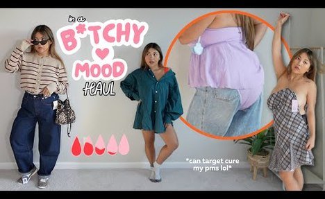 A Moody, Irritable, PMS Clothing Haul
