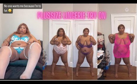 PLUS-SIZE LINGERIE TRY ON HAUL! PLUS-SIZE LINGERIE TRY ON!