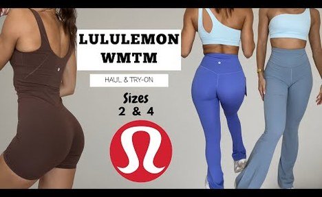 Lululemon WMTM Try On Haul & Try on - Size 2 & 4