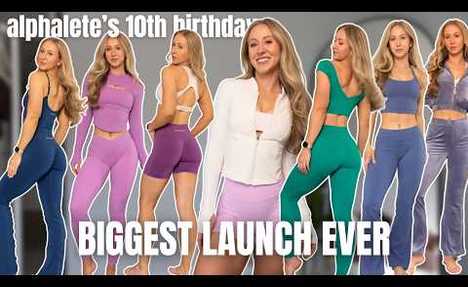 HUGE Alphalete Birthday Launch + Sale Review | Biggest Launch EVER