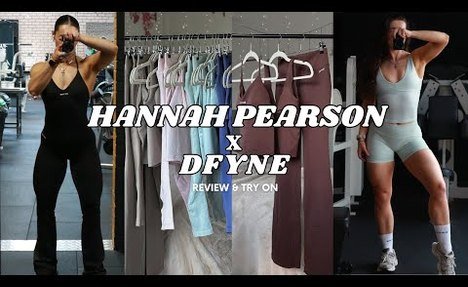 DFYNE dropping FLARES?! | Hannah Pearson X DFYNE | Full Collection Haul, Try-On & Review