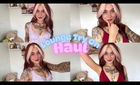 4K LINGERIE TRY ON HAUL | caitlin's corner