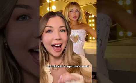 I got a dupe for Sabrina Carpenter&rsquo;s corset top!!