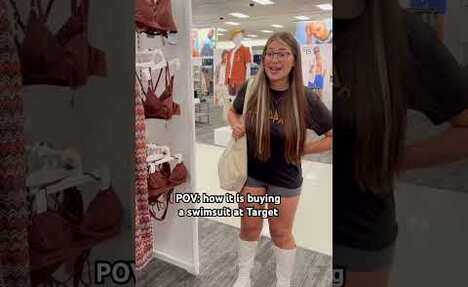 What it&rsquo;s REALLY LIKE buying a SWIMSUIT. #shorts
