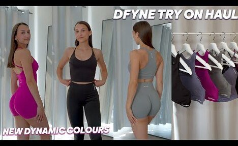 NEW DYNAMIC COLLECTION | impact vs dynamic vs defy | dfyne try on haul