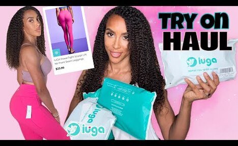 Try-On Haul of IUGA&rsquo;s Softest tights & tights Bra!&rdquo; put it to the test￼