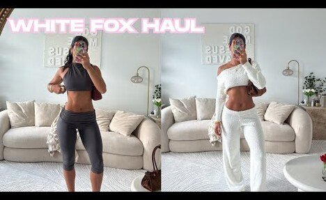 White Fox Try On Haul -- monstrous haul with tons of new garment!!