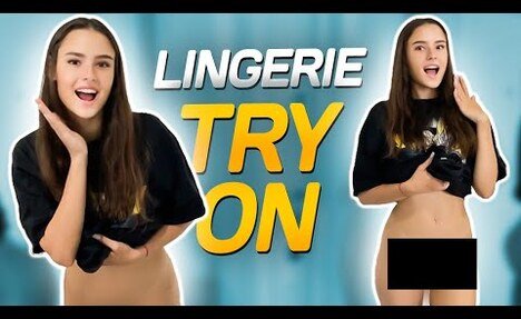 [4K USA] Blue Strings, Leopard & Grey Shorts | Lingerie Try-On & Style Mood
