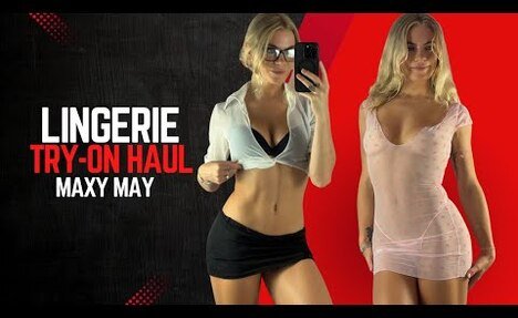 *4K* Lingerie Try on Haul from Temu  (mesh, tight dress, stockings, garter belt)