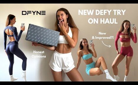 NEW DFYNE COLLECTION | DEFY TRY ON HAUL